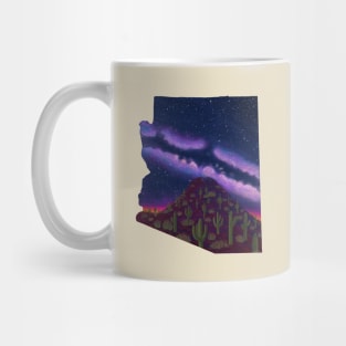 Arizona Milky Way Desert Mug